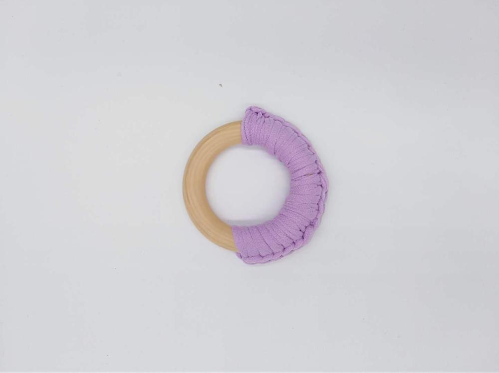 Teething Ring Wooden Toy Teether